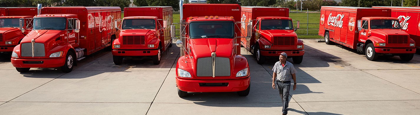 Coca-cola trucks