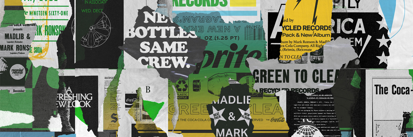 New Bottle Same Sprite Collage